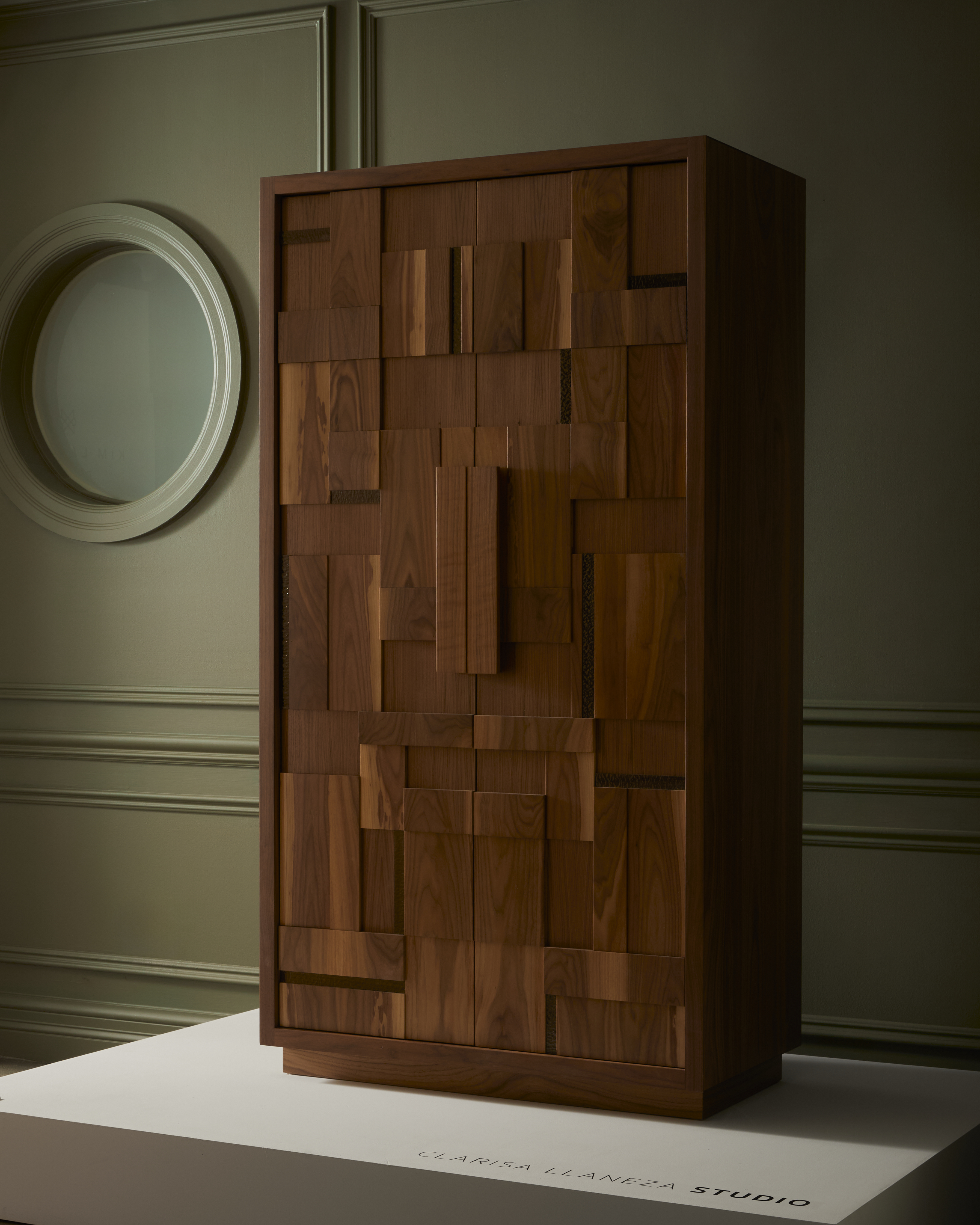 The Morgan Cabinet Designed by Clarisa Llaneza for Hollace Cluny